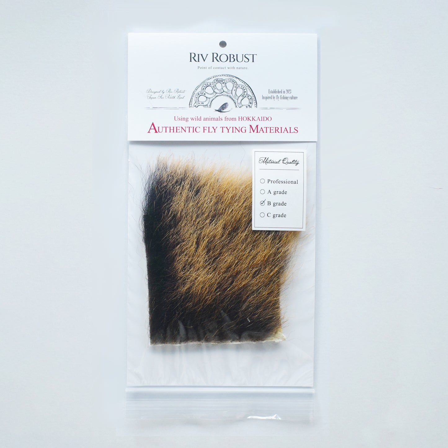 【Bグレード】ヒグマゴールド(10cm*10cm)