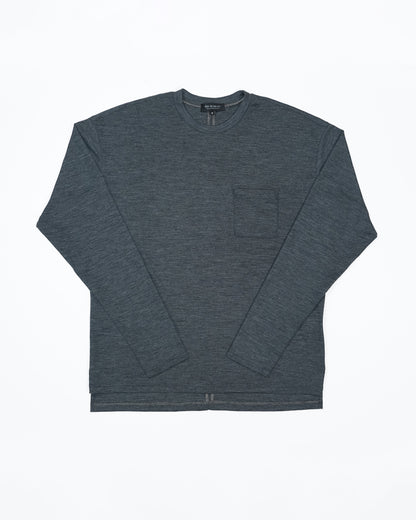 Merino Wool Breathable Long Sleeve / CHARCOAL