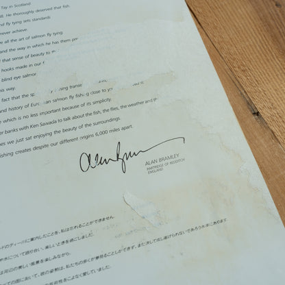 【古書】The Art of the classic salmon Fly