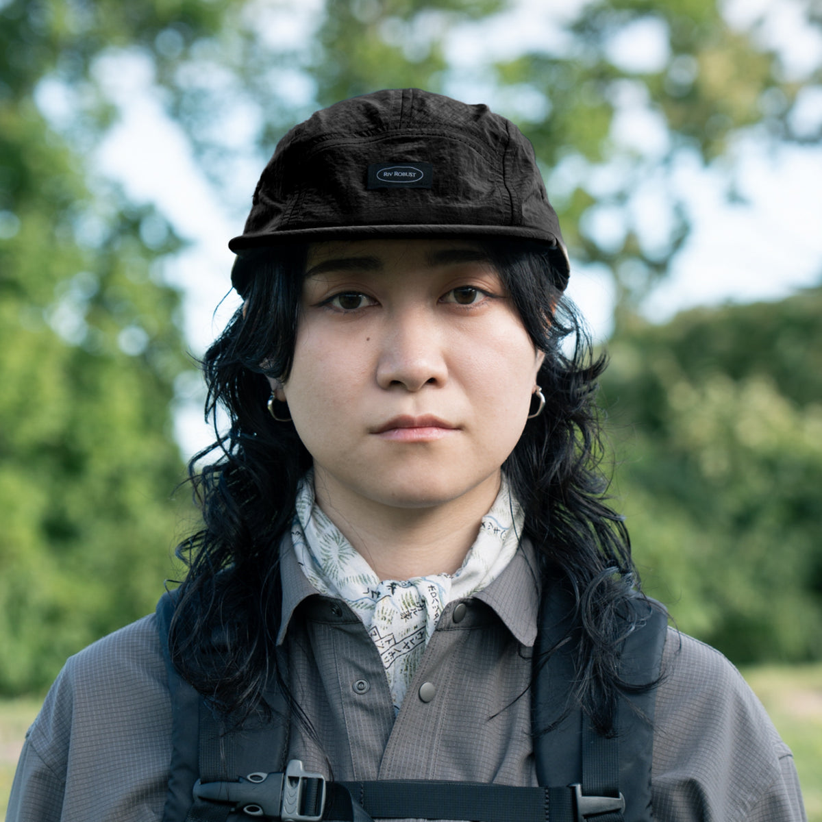 Light Weight Dot Cap / BLACK