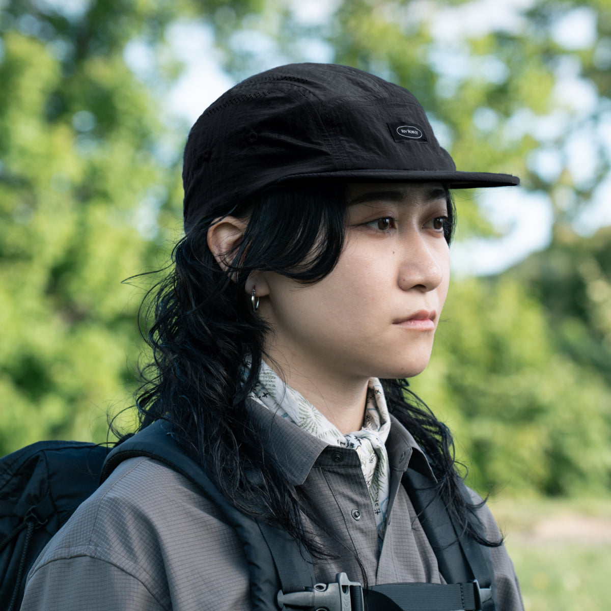 Light Weight Dot Cap / BLACK