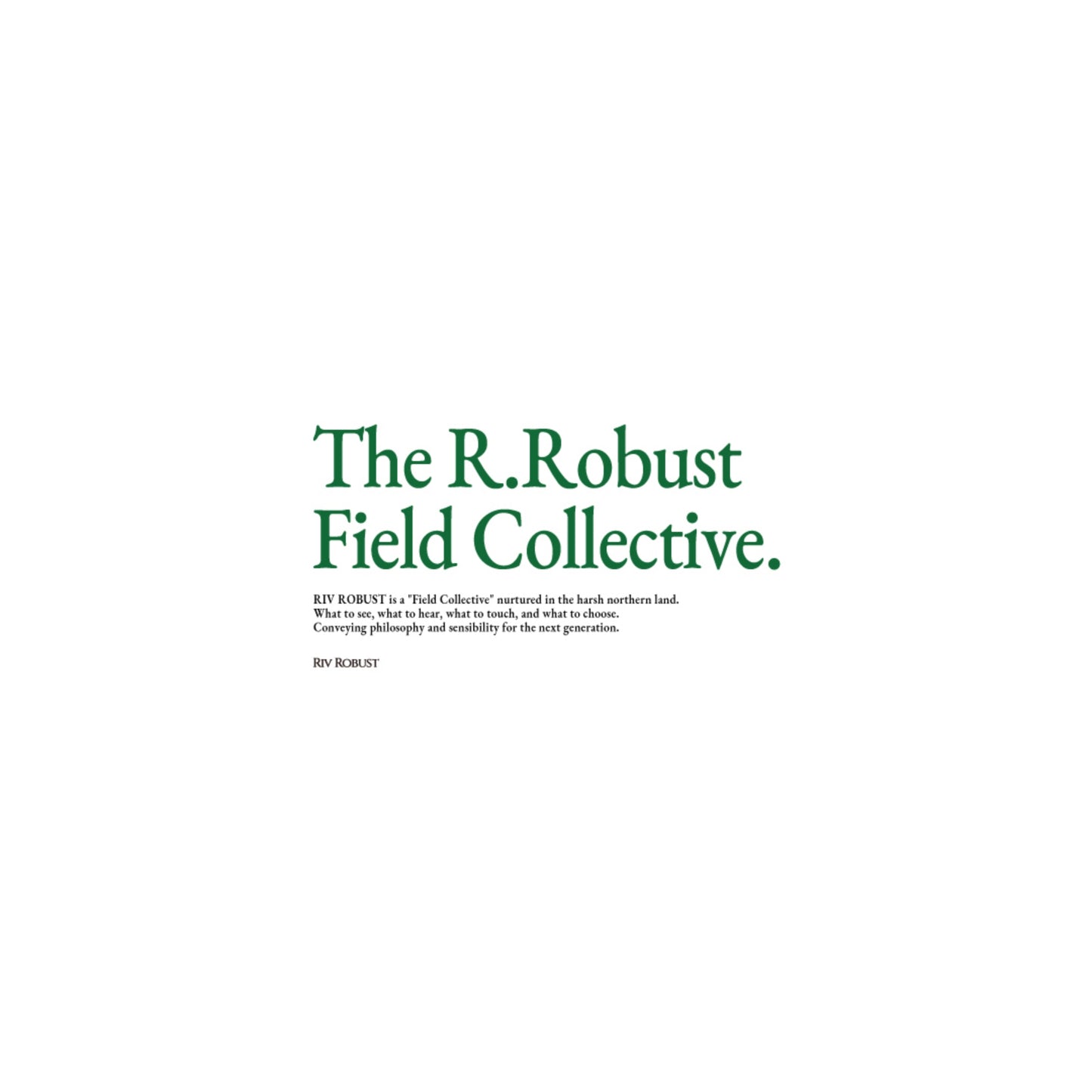 Field Collective Shirt Sleeve