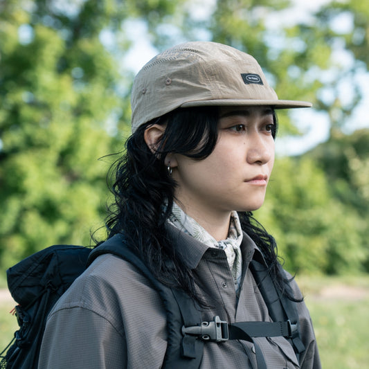 Light Weight Dot Cap / CAMEL